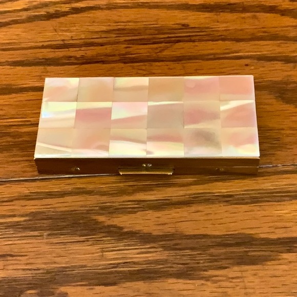 Accessories - Vintage "Marhill" Mother Of Pearl Vanity Case.